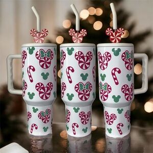 Disney Holiday 40oz Peppermint tumbler